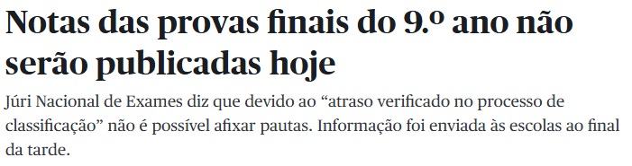 Aviso 9.ºano